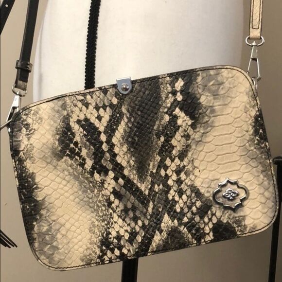 orYANY Snakeskin Print Crossbody Bag, NWOT - Picture 1 of 8